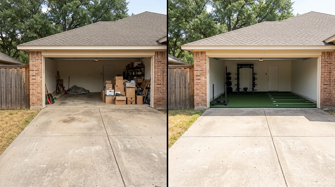 Result artificial grass installation in Arlington - Arlington Turf Installation